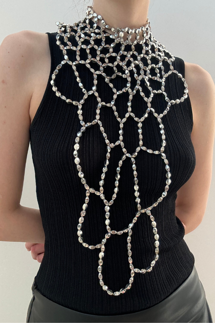 NANCY Silver Shimmer