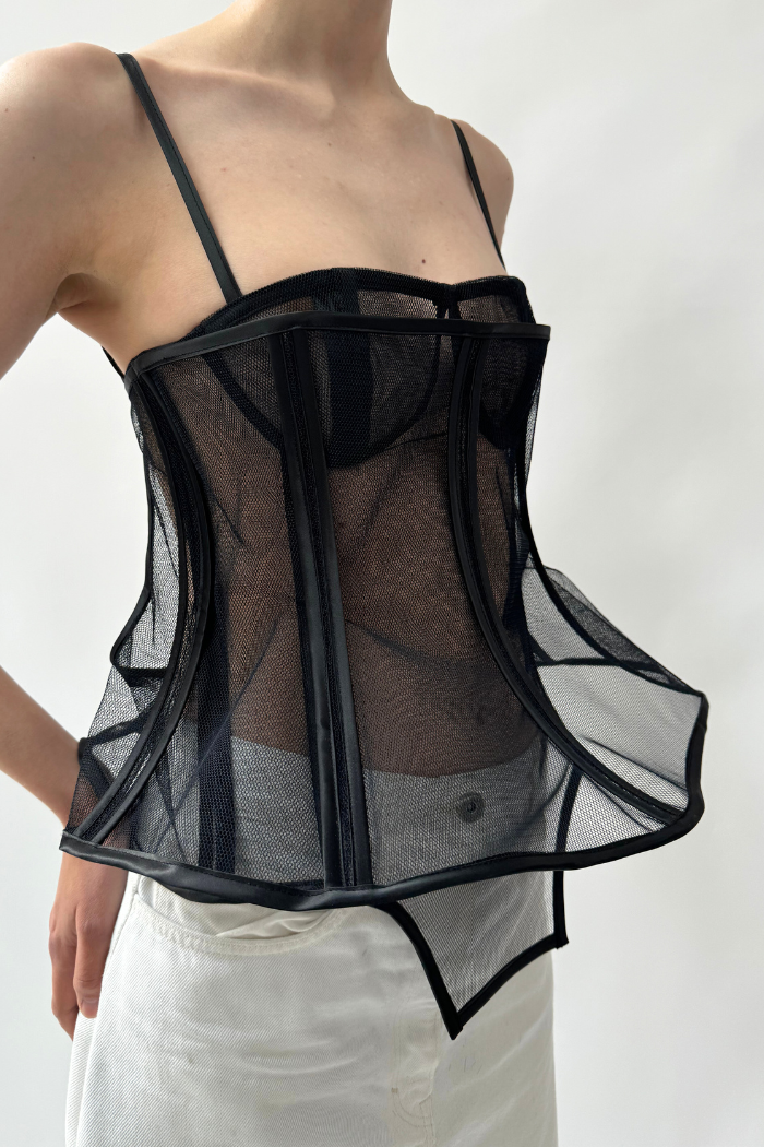 LEOMIE Bustier Black