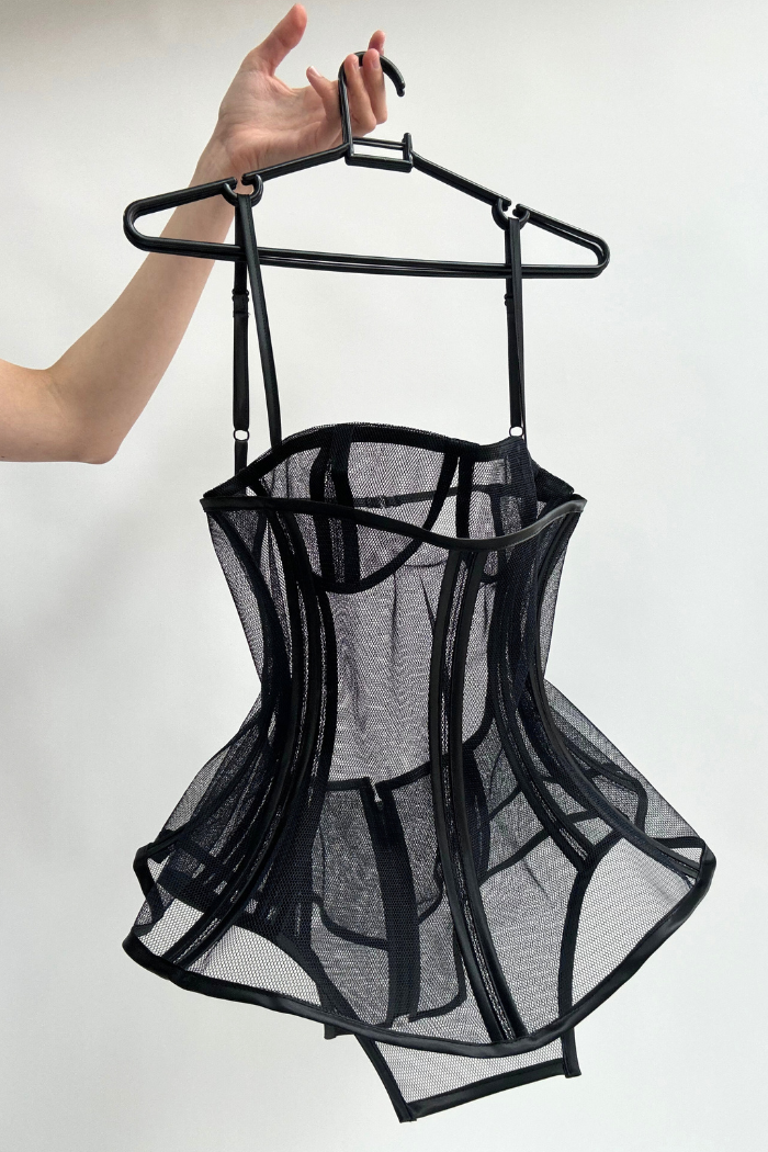 LEOMIE Bustier Black