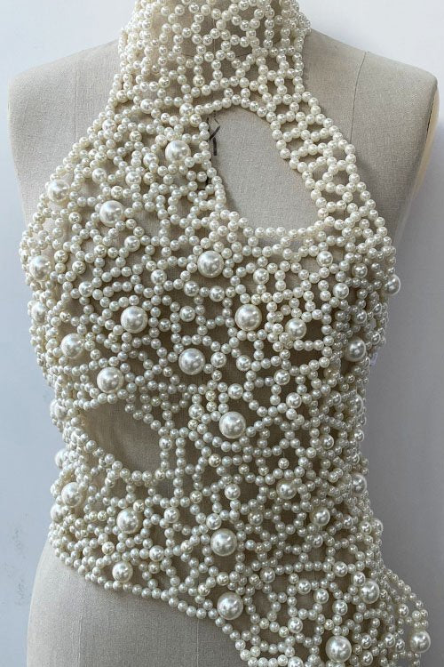 LOLETTA Chunky Pearl White